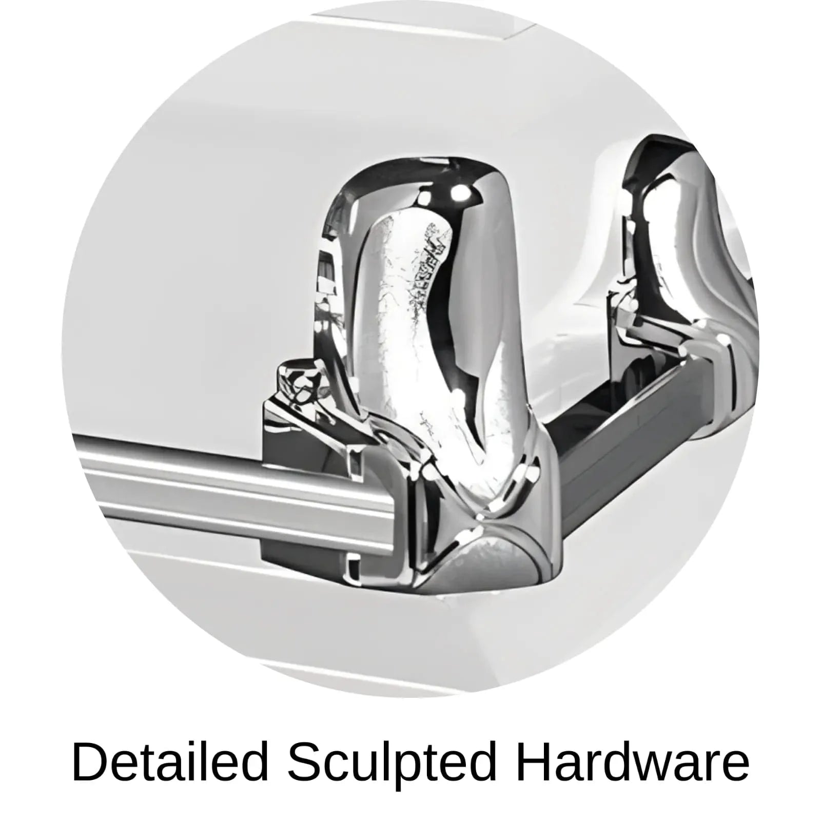 Detailed Sculpted Hardware Of Titan Orion Series Casket