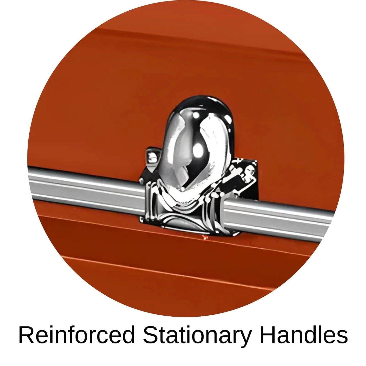 Reinforced Stationary Handles Of Titan Orion Series Casket