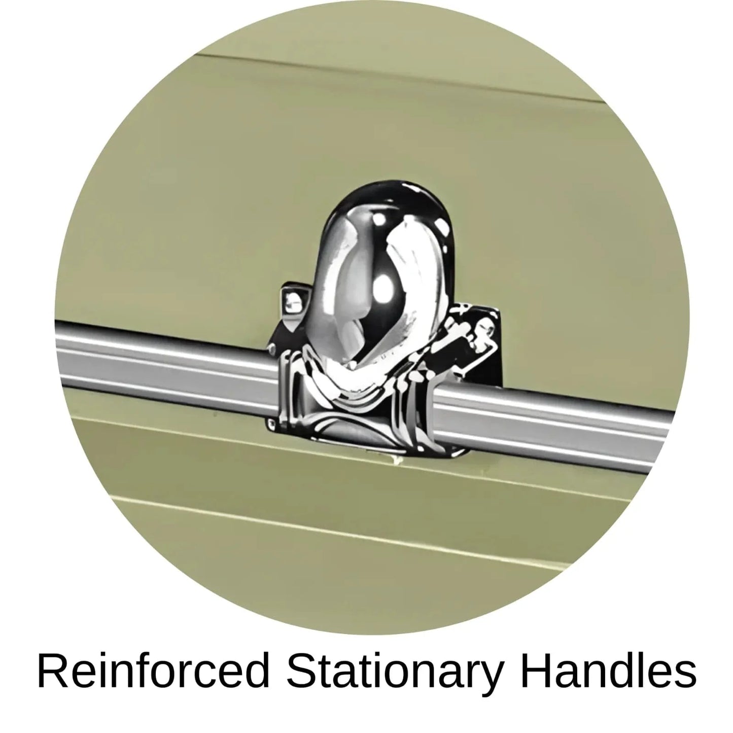 Reinforced Stationary Handles Of Titan Orion Series Casket