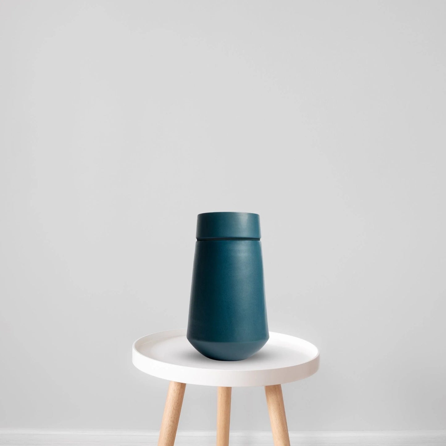 Aegis Ceramic Urn |  Teal Keepsake Urn