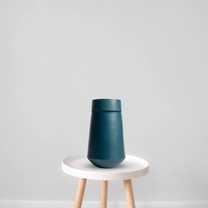 Aegis Ceramic Urn |  Teal Keepsake Urn