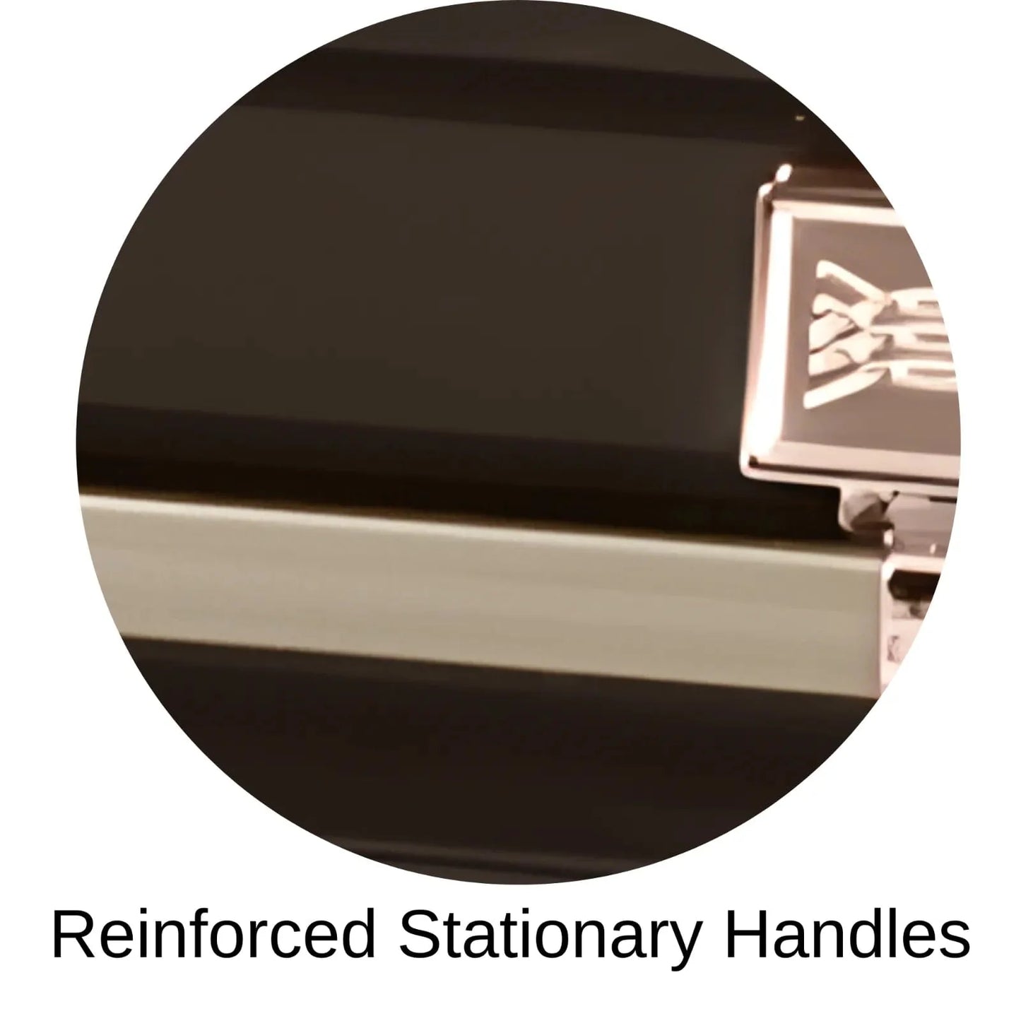 Reinforced Stationary Handles Of Titan Atlas XL Series Casket 