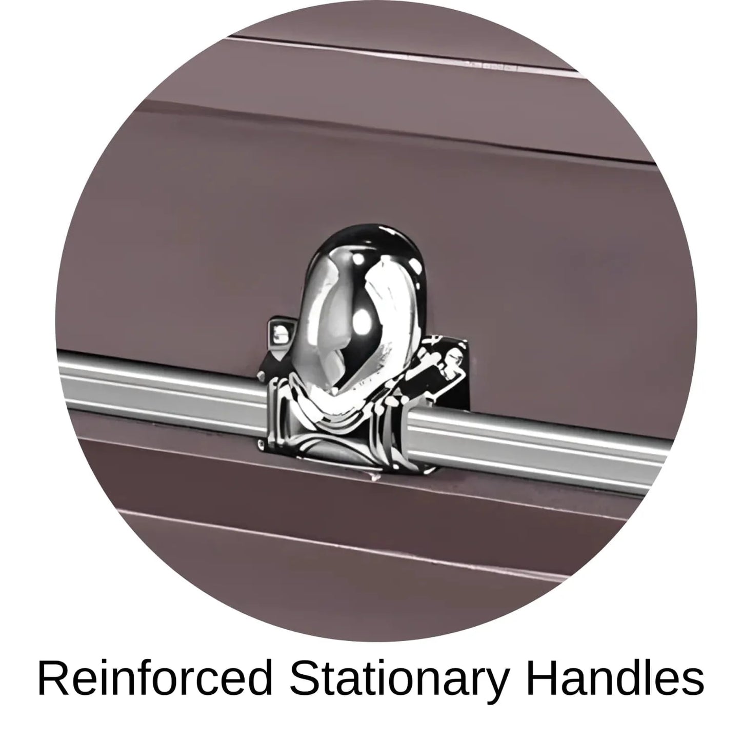 Reinforced Stationary Handles Of Titan Orion Series Casket