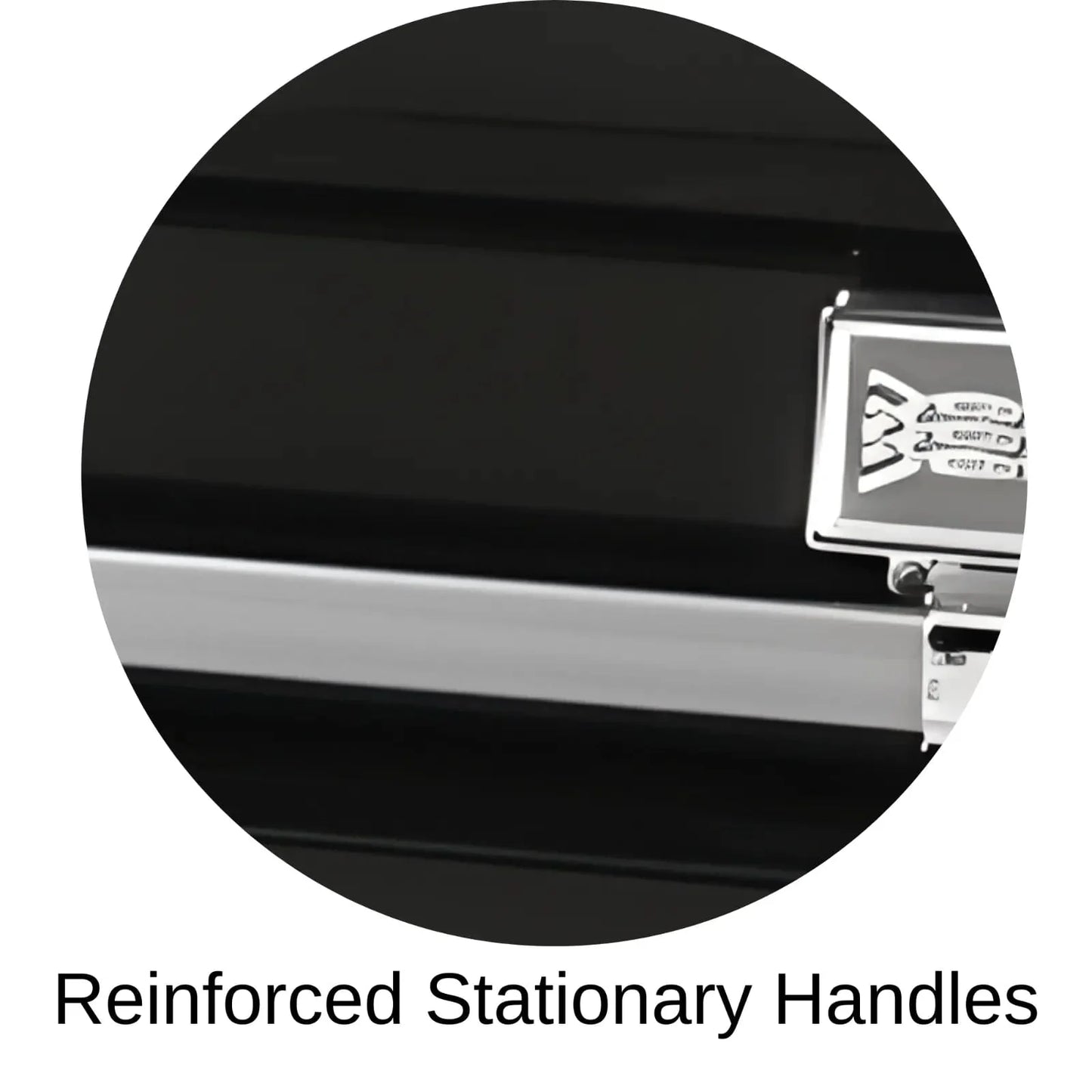 Reinforced Stationary Handles Of Titan Atlas XL Series Casket 