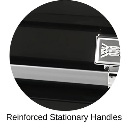 Reinforced Stationary Handles Of Titan Atlas XL Series Casket 