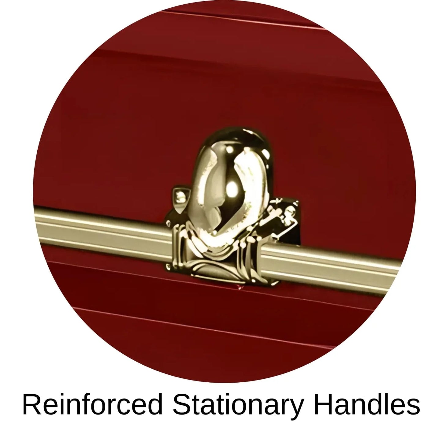 Reinforced Stationary Handles Of Titan Orion Series Casket