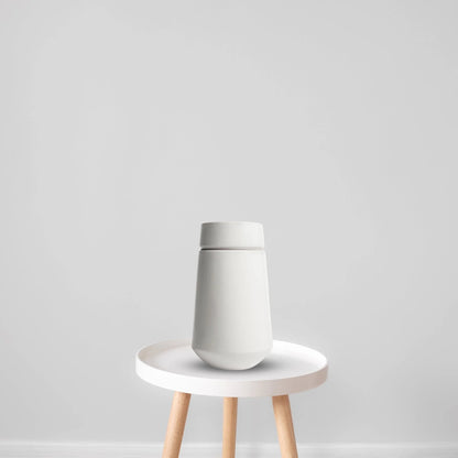 Aegis Ceramic Urn |  Soft White Keepsake Urn