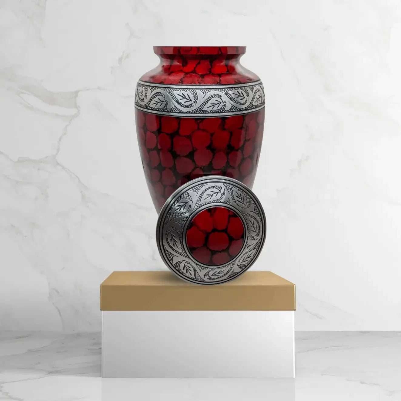Cremation Urn - Red