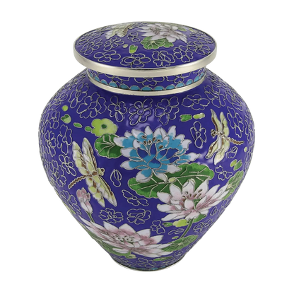 Filigree™ Lily Dragonfly Large Adult Urn
