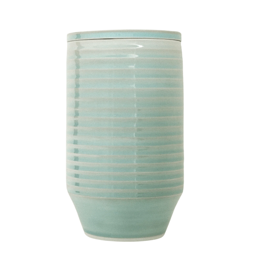 Solstice X Culp Pottery | Raya Celadon Adult Urn