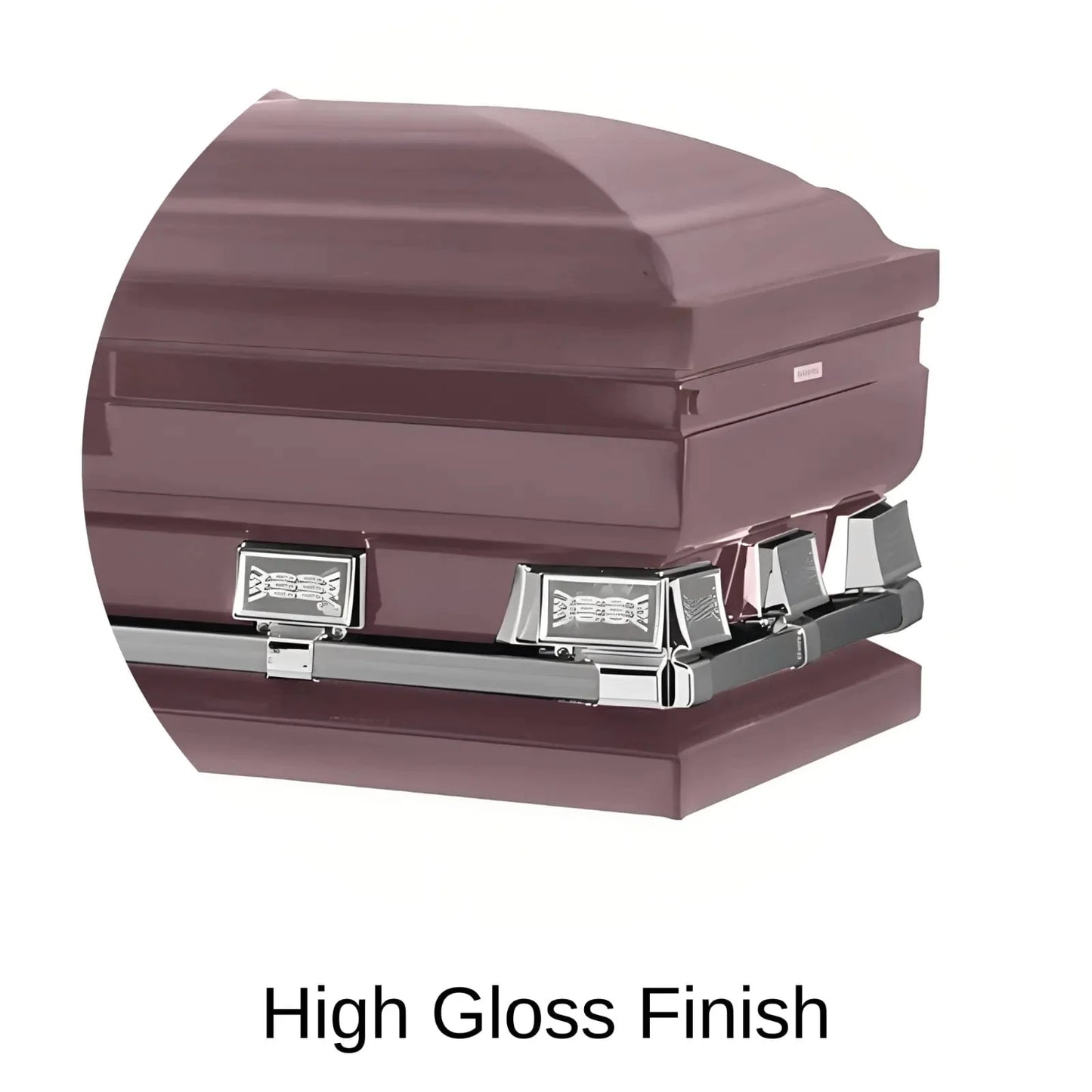 High Gloss Finish Of Titan Atlas XL Series Casket 