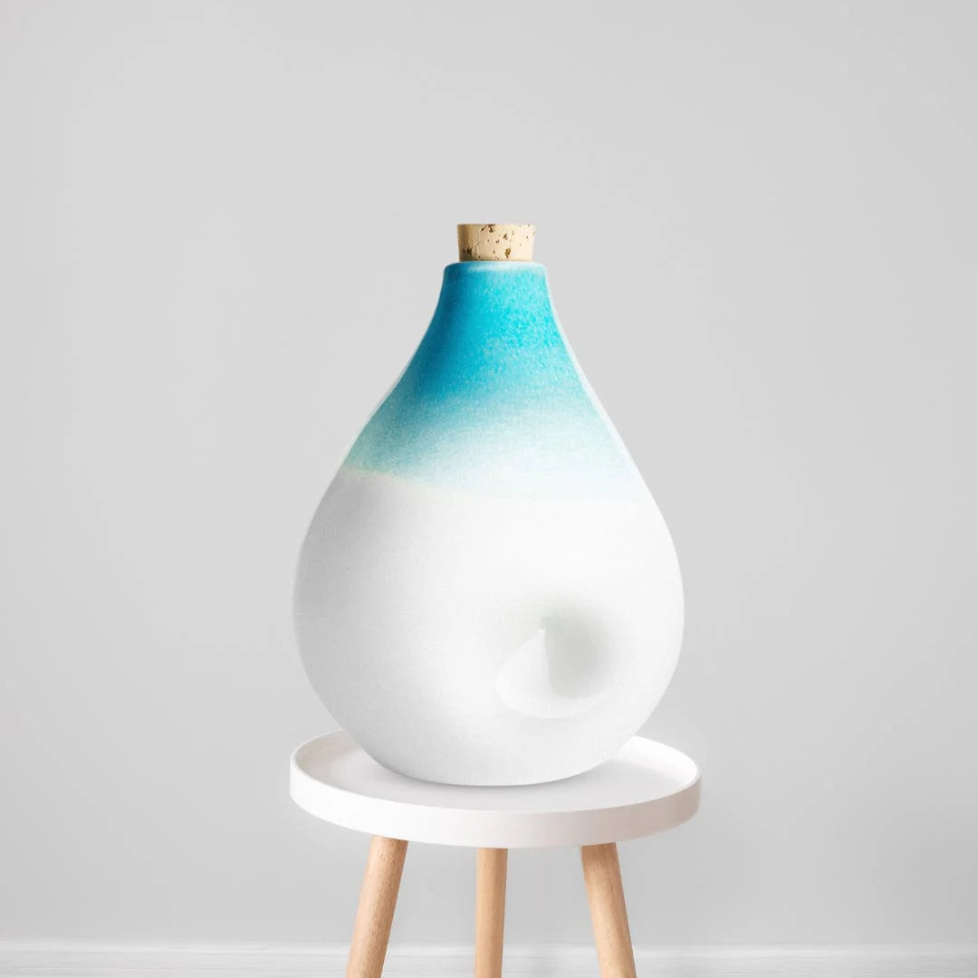 Solstice X Esque Studio |  Billow Blue Adult Urn