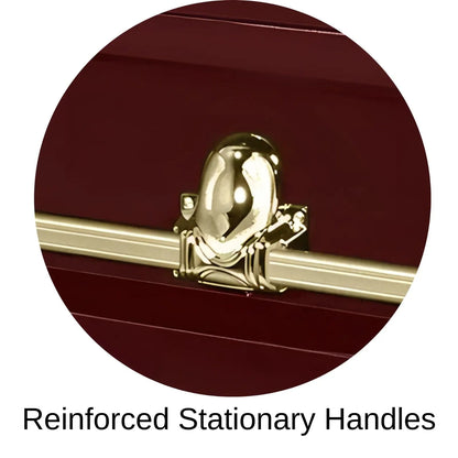 Reinforced Stationary Handles Of Titan Orion Series Casket