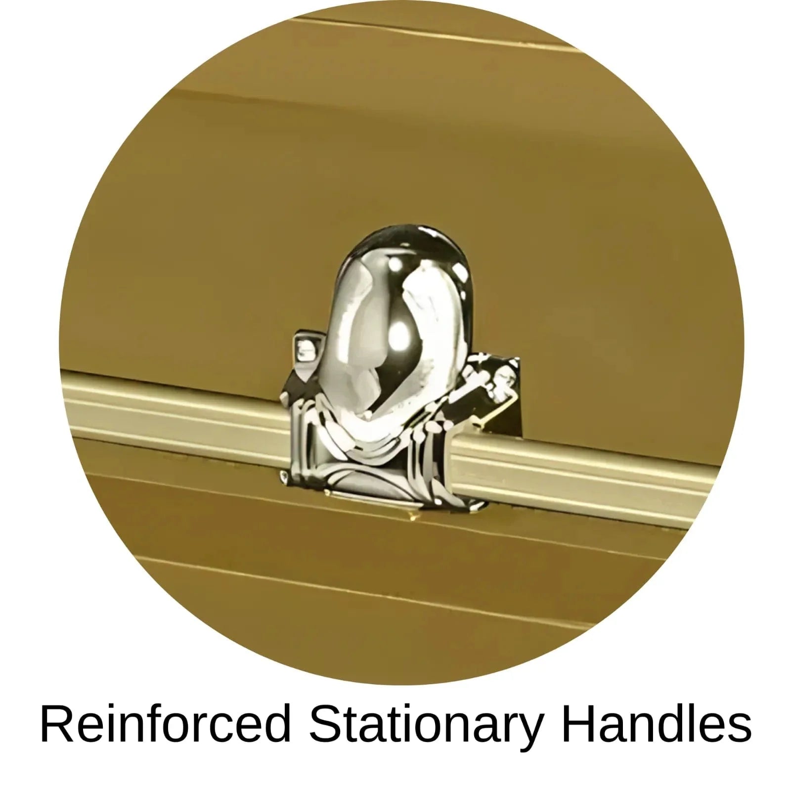 Reinforced Stationary Handles Of Titan Orion Series Casket