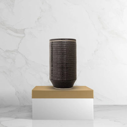 Solstice X Culp Pottery | Raya Black Adult Urn