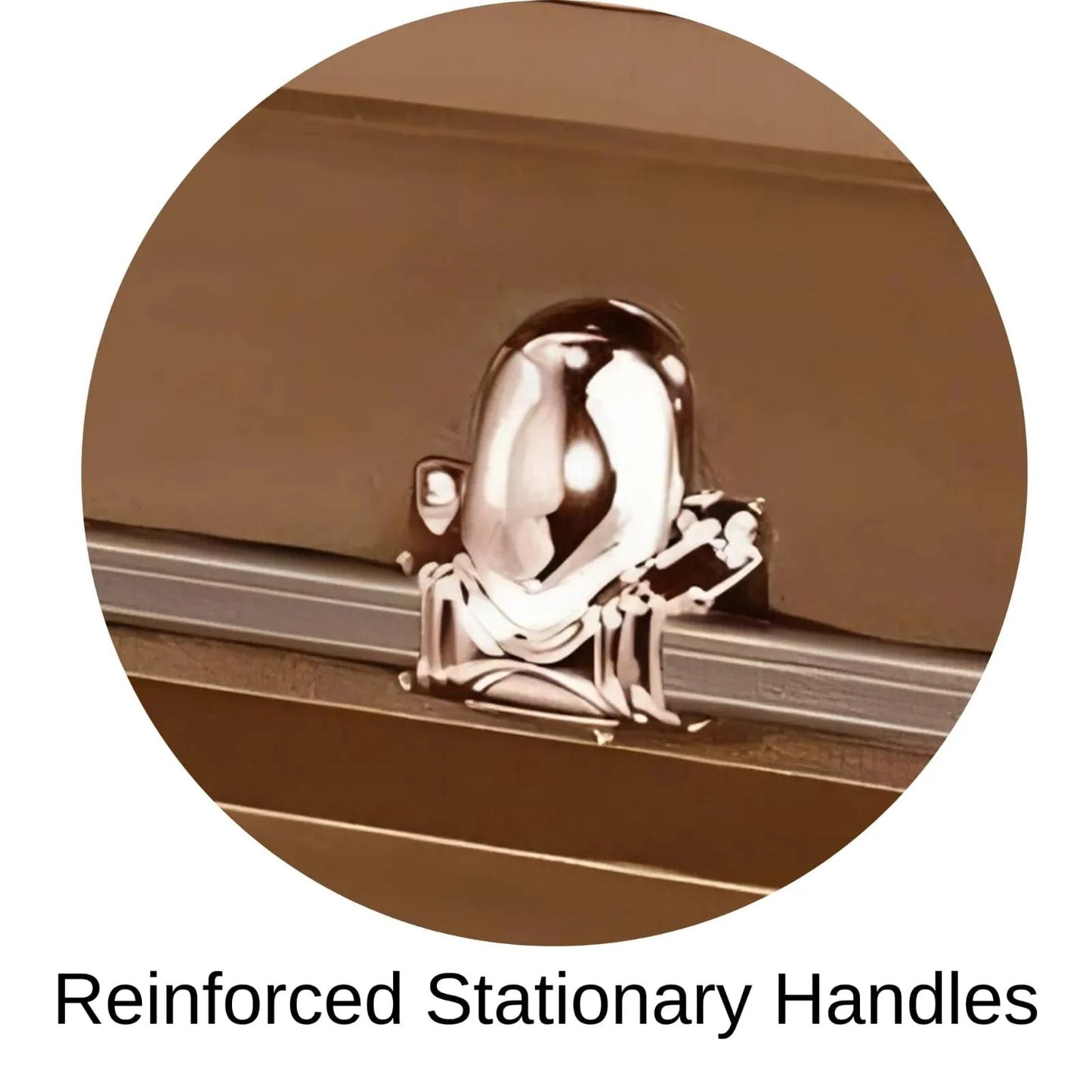 Reinforced Stationary Handles Of Titan Orion Series Casket