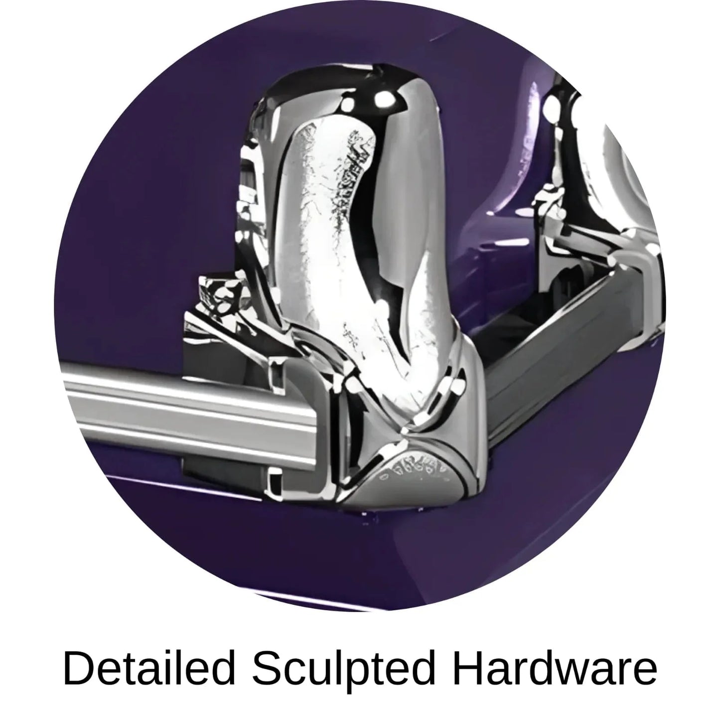 Detailed Sculpted Hardware Of Titan Orion Series Casket