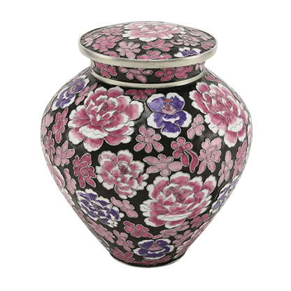 Filigree™ Floral Pink Large Adult Urn