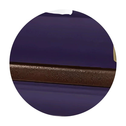 Everest Extra Long 7'2" | Royal Purple and Gold Steel Oversize Casket | 28", 33"