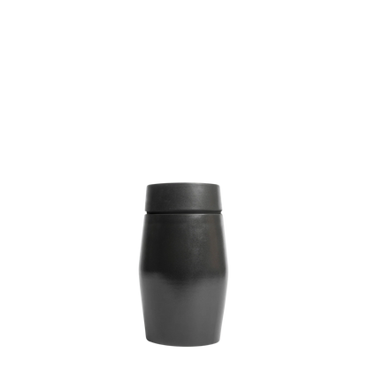 Epoch Ceramic Urn | Black Keepsake Urn