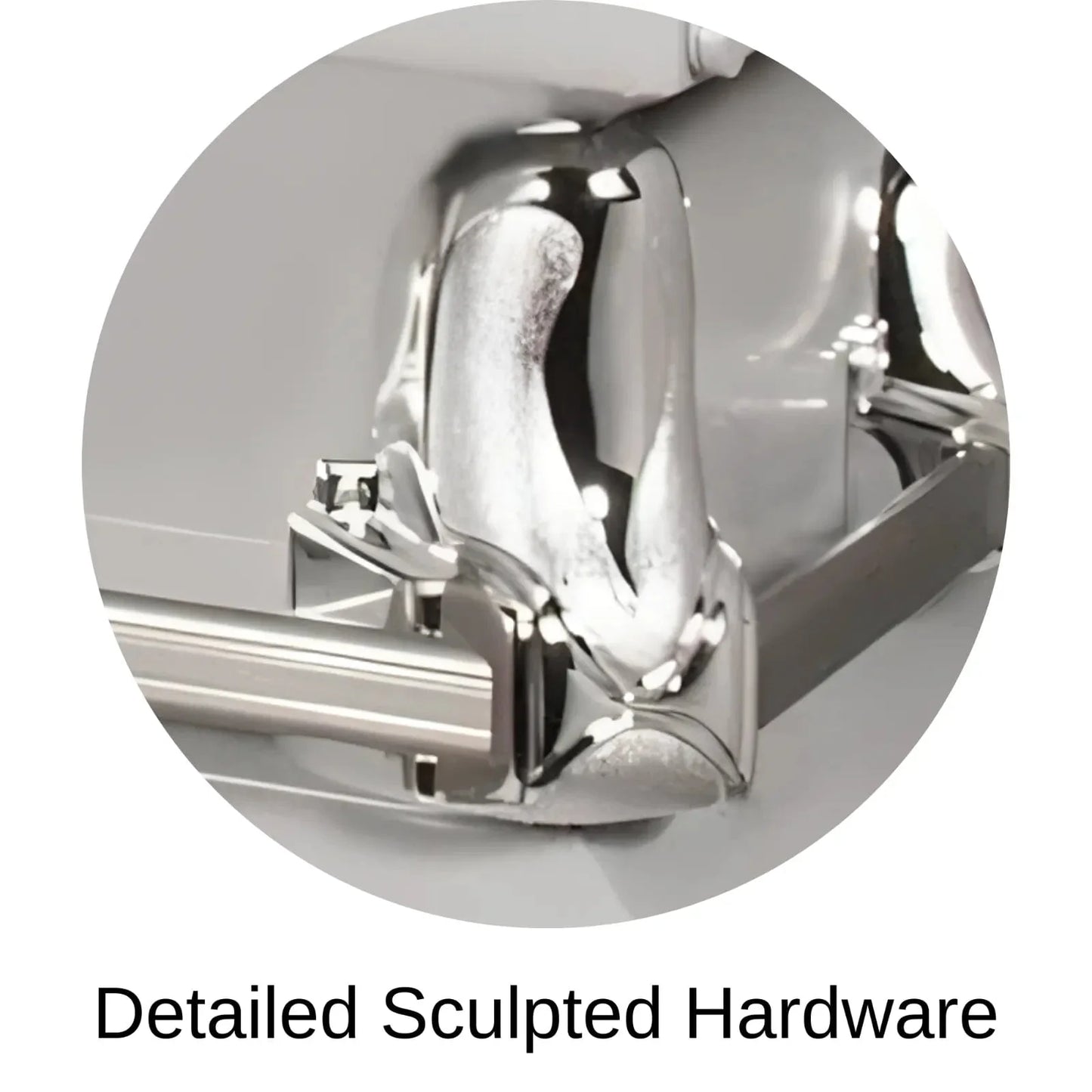 Detailed Sculpted Hardware Of Titan Orion Series Casket