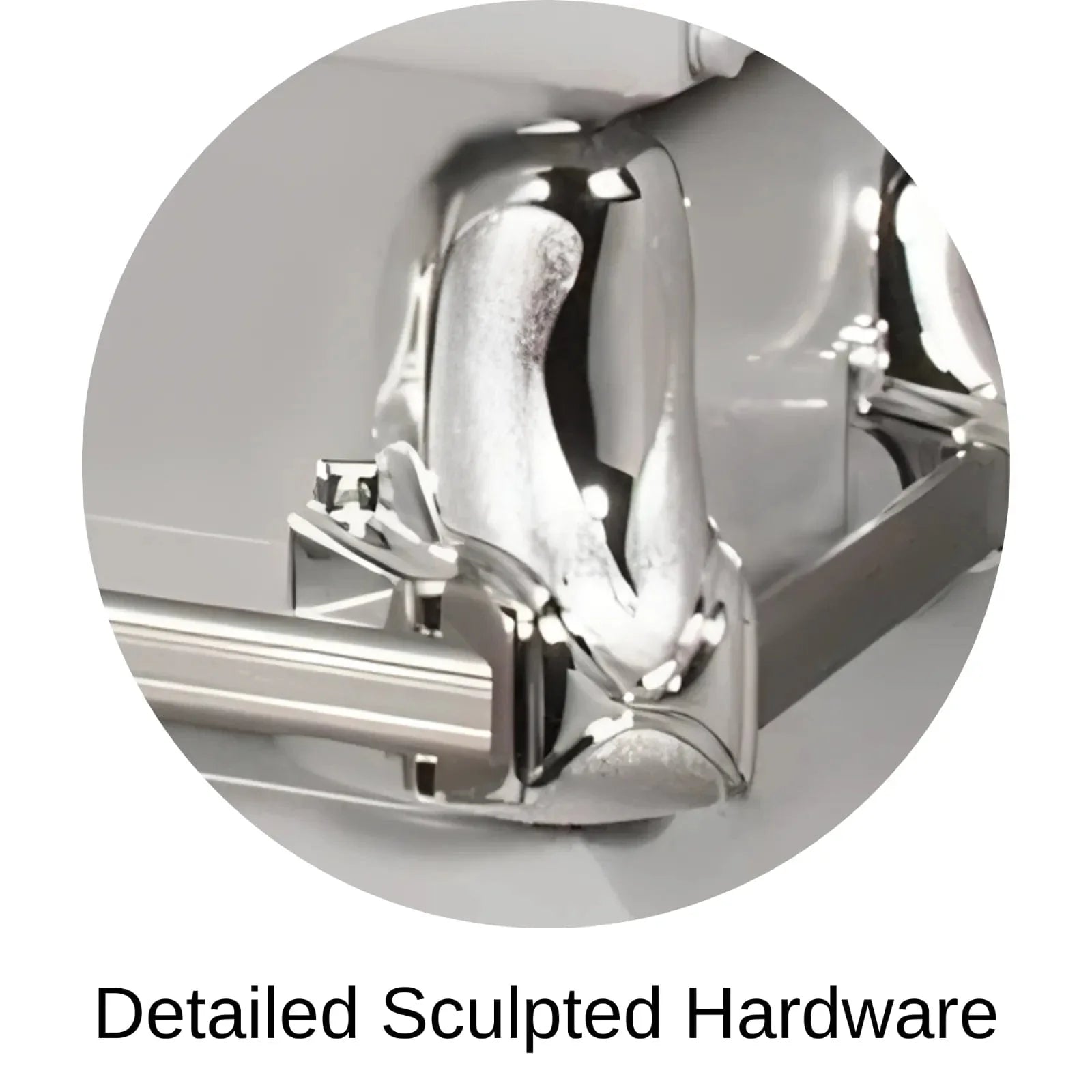 Detailed Sculpted Hardware Of Titan Orion Series Casket