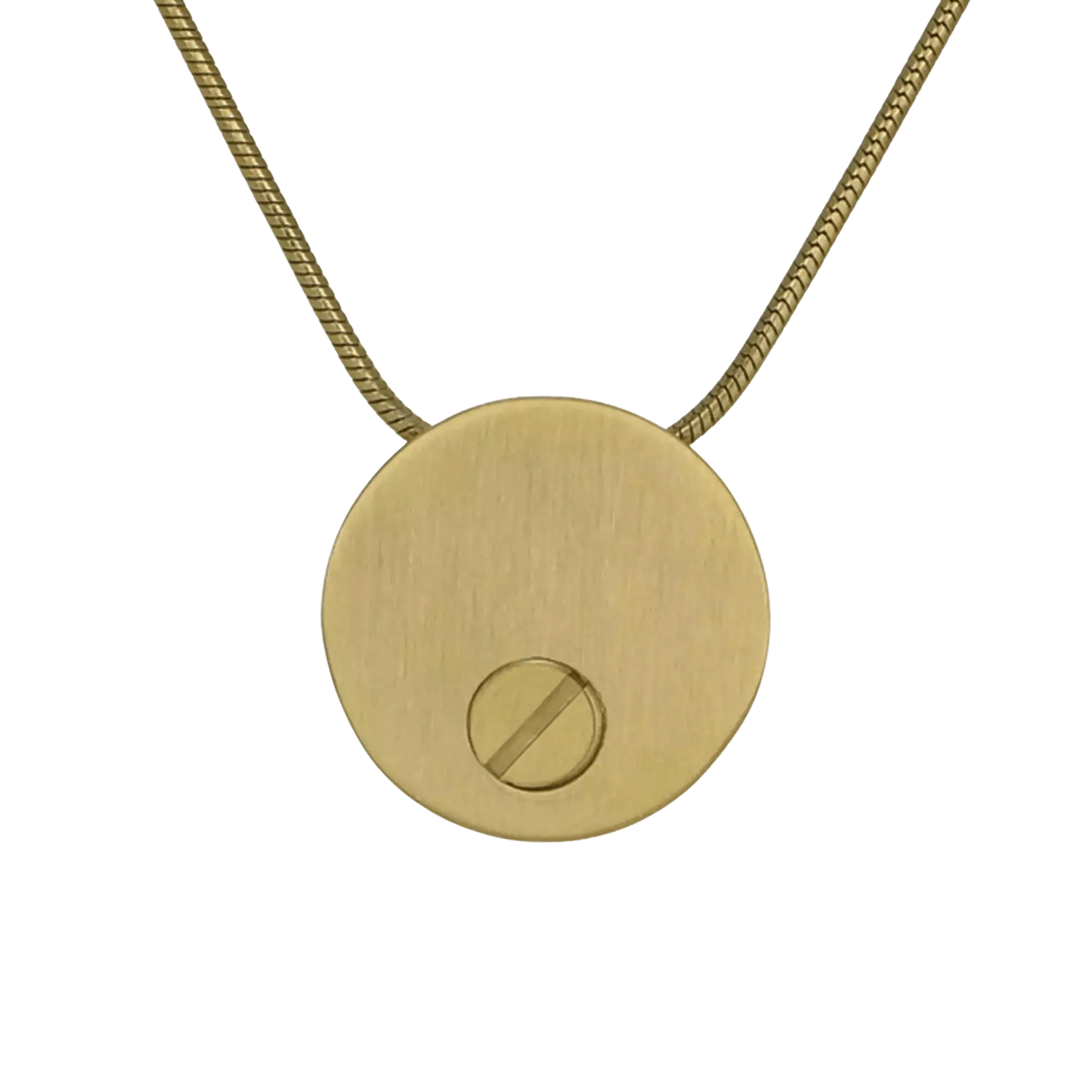 Bronze Large Paw Prints Pendant