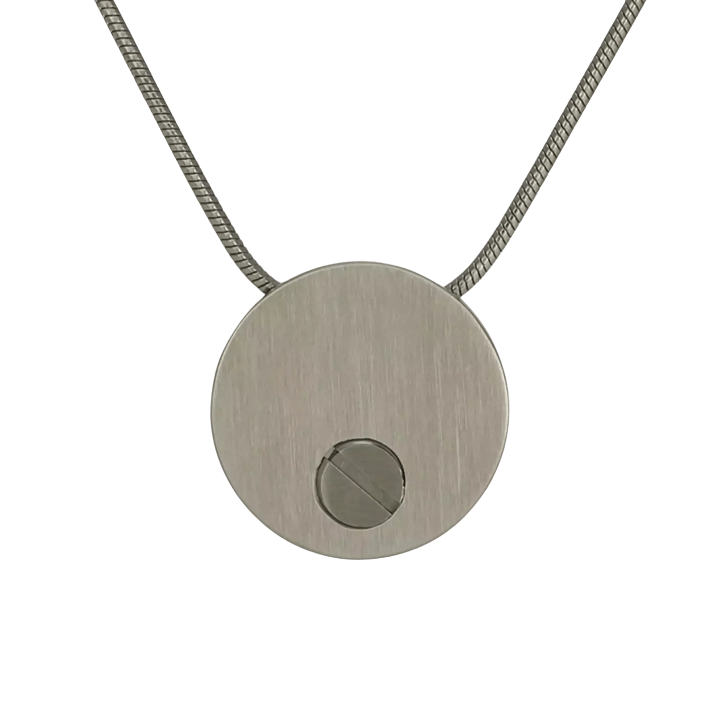 Pewter Large Paw Prints Pendant