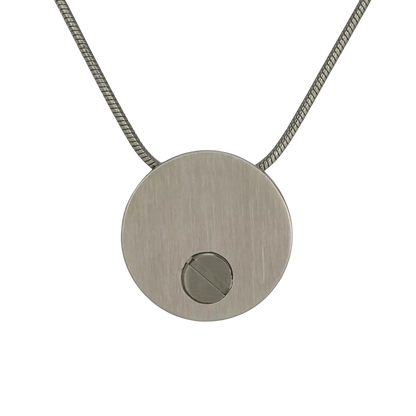 Pewter Paw Prints Pendant
