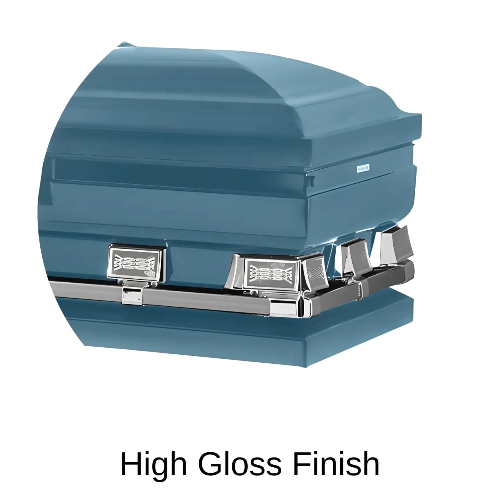 High Gloss Finish Of Titan Atlas XL Series Casket 