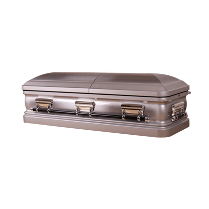 Adams Series | Silver Steel Casket