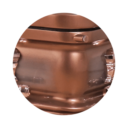 Adams Series | Copper Steel Casket