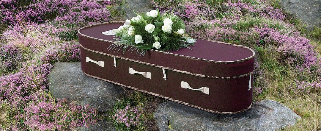 Adult Brown Woolen Casket