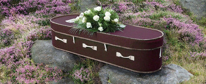 Adult Brown Woolen Casket
