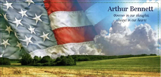 Customized Head Panel | American Flag