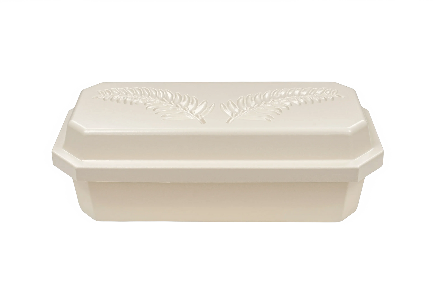Standard Pet Casket | Almond With Cream