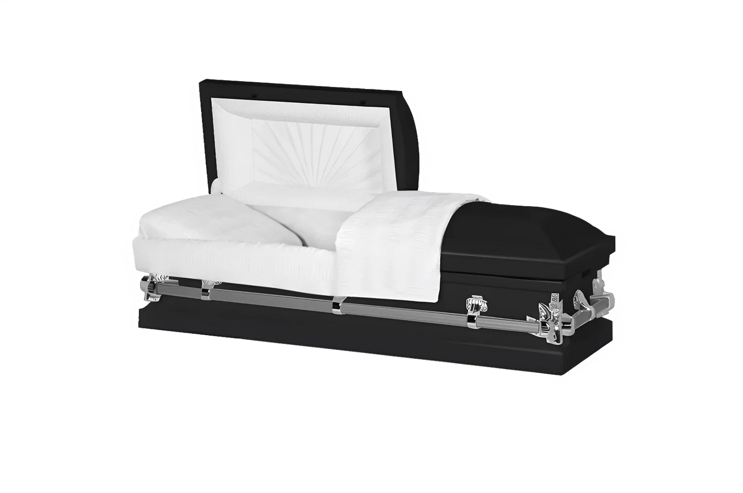 Youth & Child | Black & Silver Youth Casket