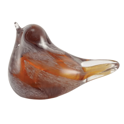 Lyrical Songbird Amber Keepsake Urn