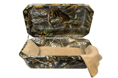 Camouflage Pet Casket | Camouflage With Cream