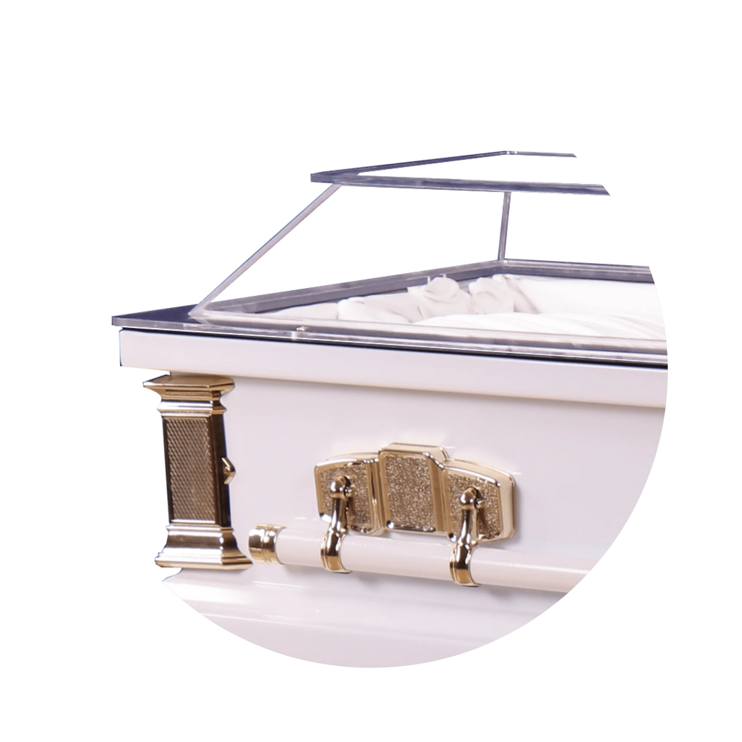 Clear Top Casket