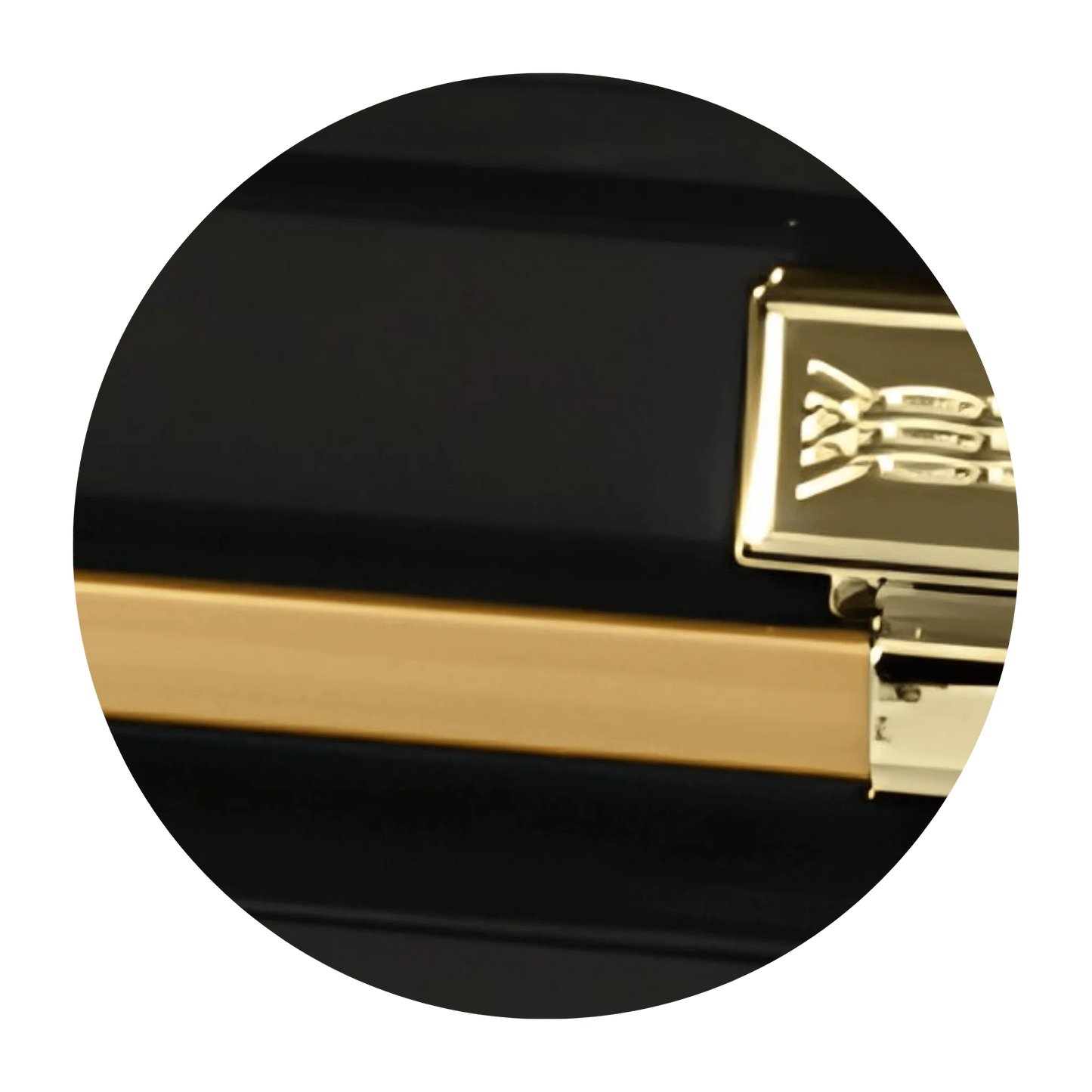 Commander XXL 40 & 44-inch | Black and Gold Steel Oversize Casket with White Interior