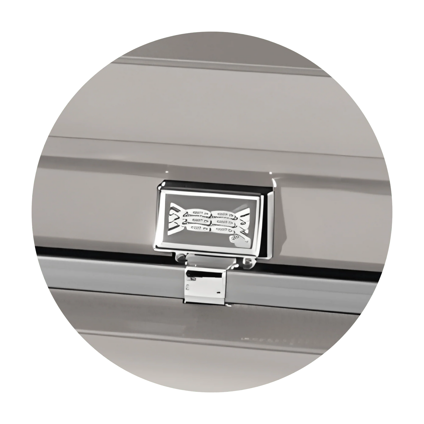 Commander XXL 40 & 44-inch | Silver Steel Oversize Casket with White Interior