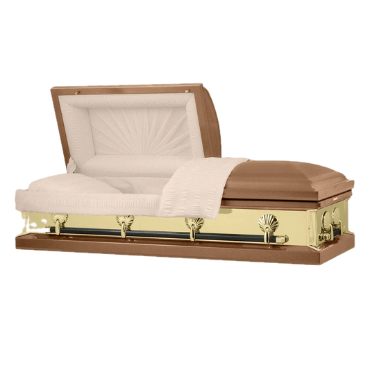 Reflections Series | Copper Casket with Rosetan Interior