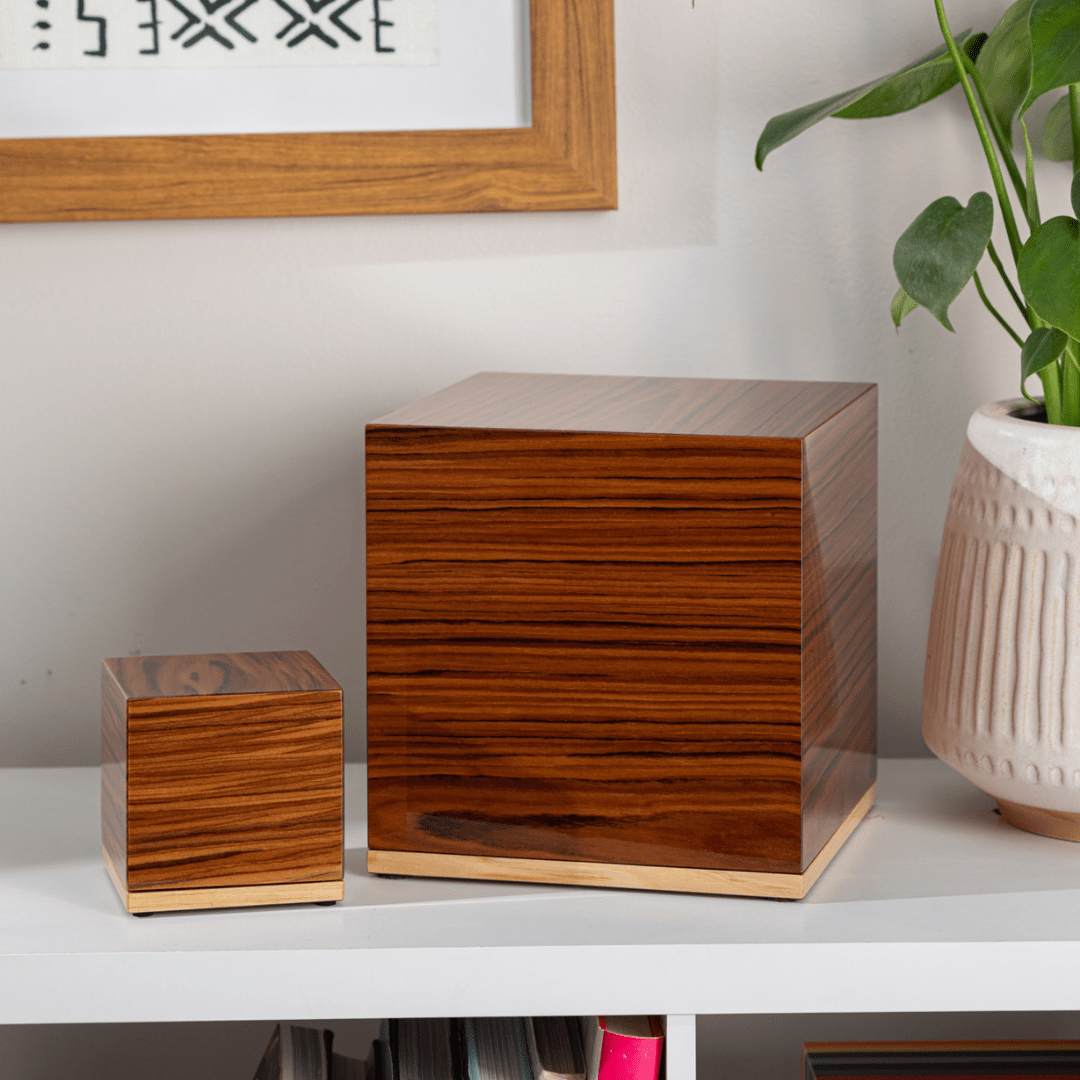 Samuel Mitchell Design Urn - The Murray in Warm Brown