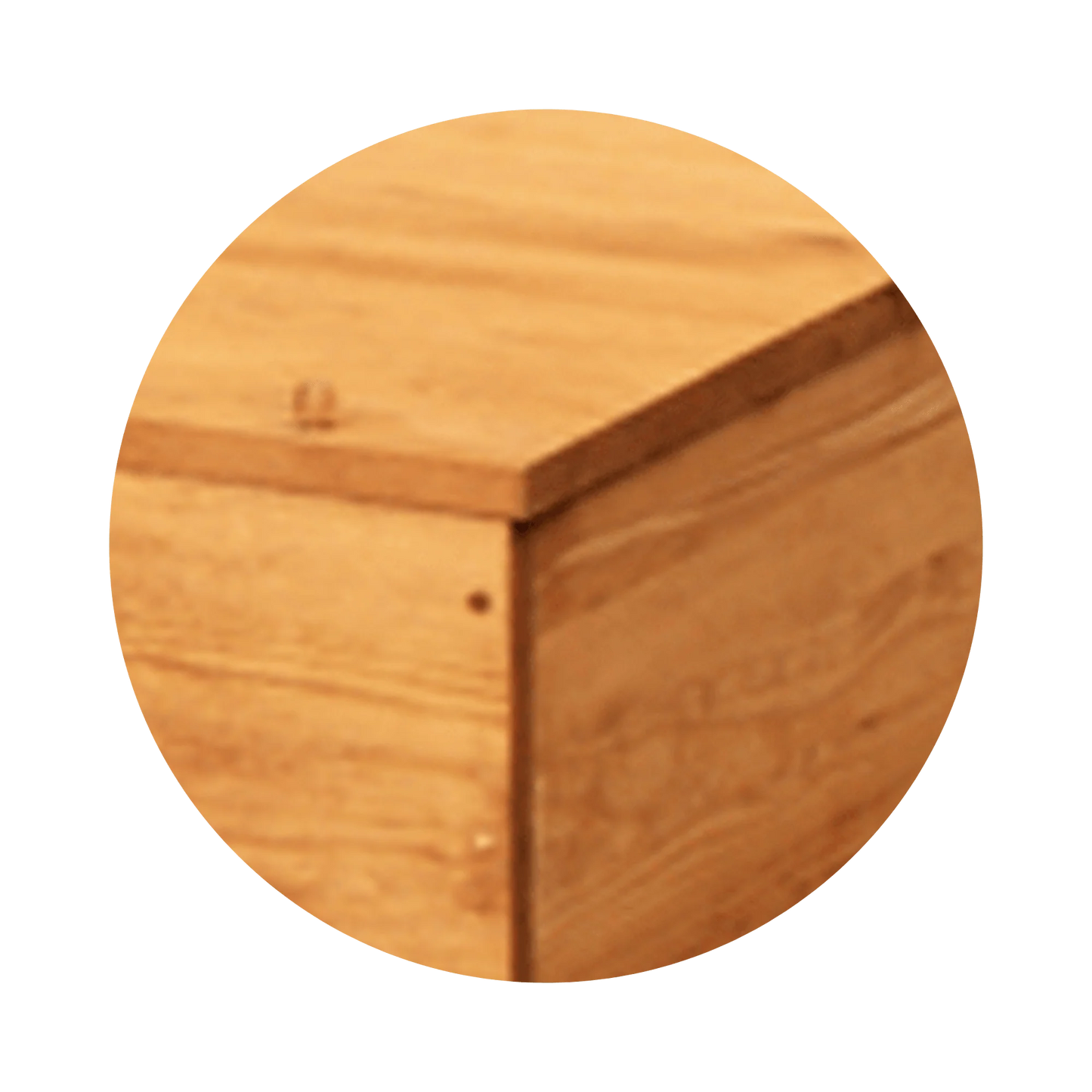 Eco II Pine Box | Pine Casket with Rope Handles