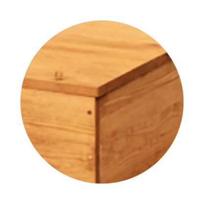 Eco II Pine Box | Pine Casket with Rope Handles