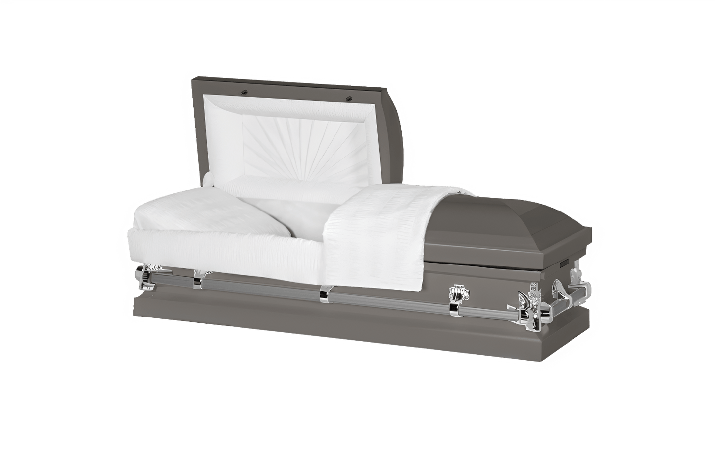 Steel Pet Casket | Gunmetal