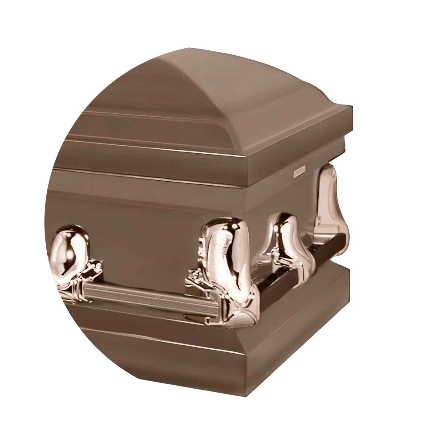 Hunter | Bronze Steel Casket with Camouflage Interior