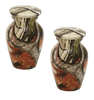 Pair of Keepsake Urns - Camouflage | Hydro-Painted Keepsake Urns