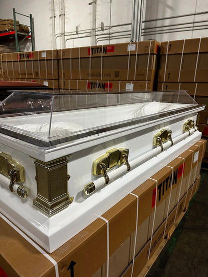 Clear Top Casket